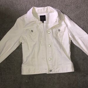 White Jean Jacket